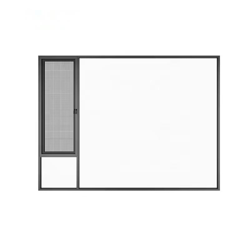 America Residential Project Soundproof Hurricane Impact Aluminium Window Outward Thermal Break Casement Windows for House Aluminium Casement window