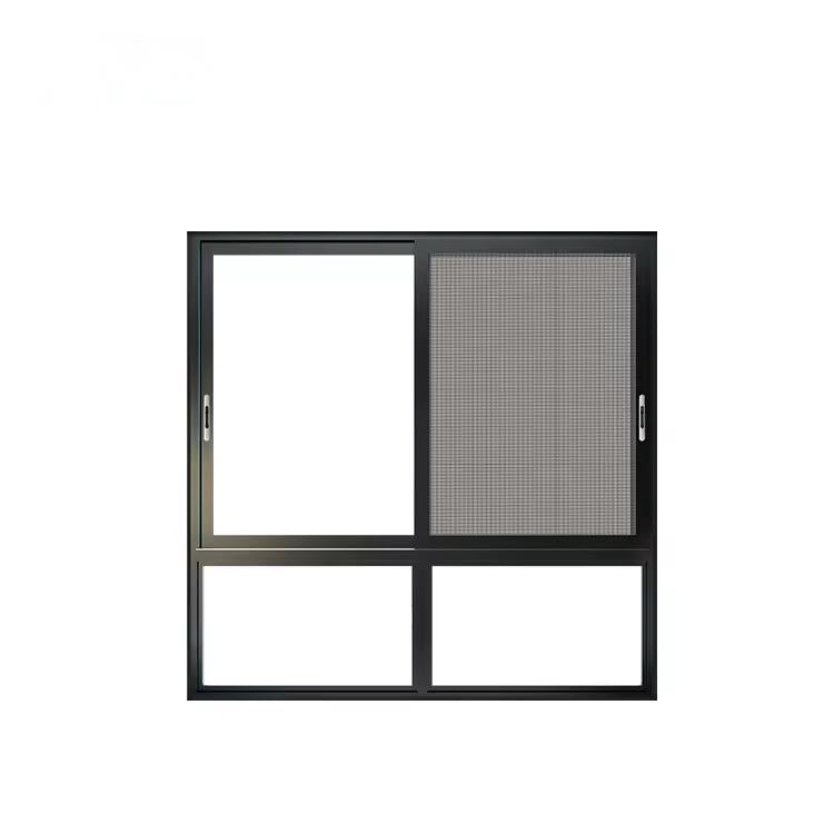 Cheap Price Soundproof Simple Design Aluminum Sliding Glass windows Aluminum sliding window