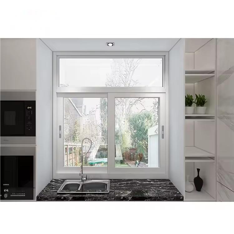 Cheap Price Soundproof Simple Design Aluminum Sliding Glass windows Aluminum sliding window