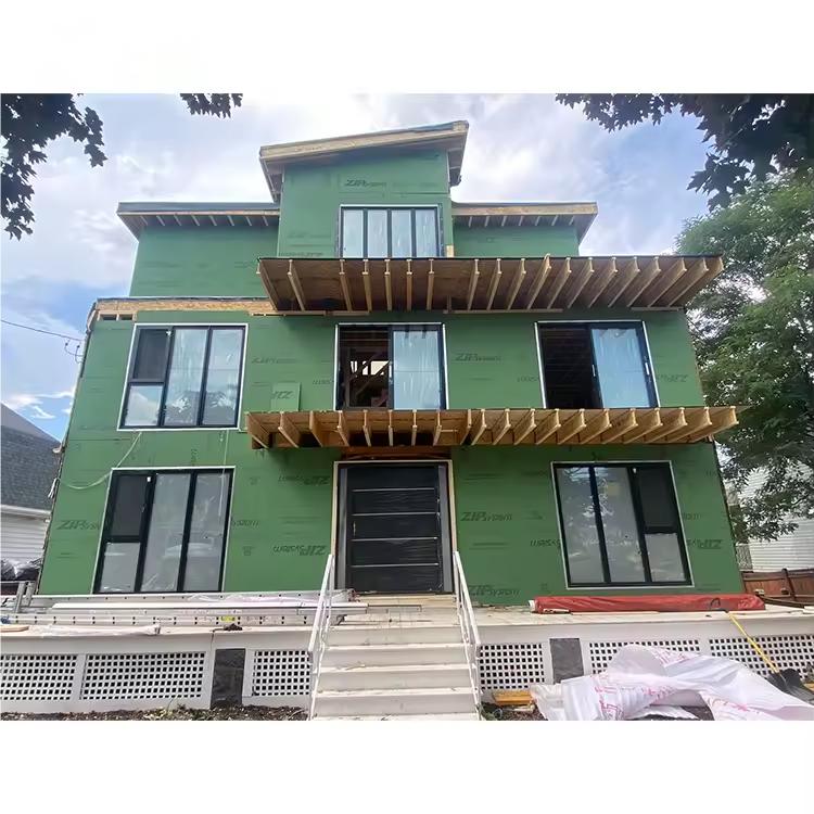 America Residential Project Soundproof Hurricane Impact Aluminium Window Outward Thermal Break Casement Windows for House Aluminium Casement window